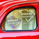 #SHAREfostering car stickers